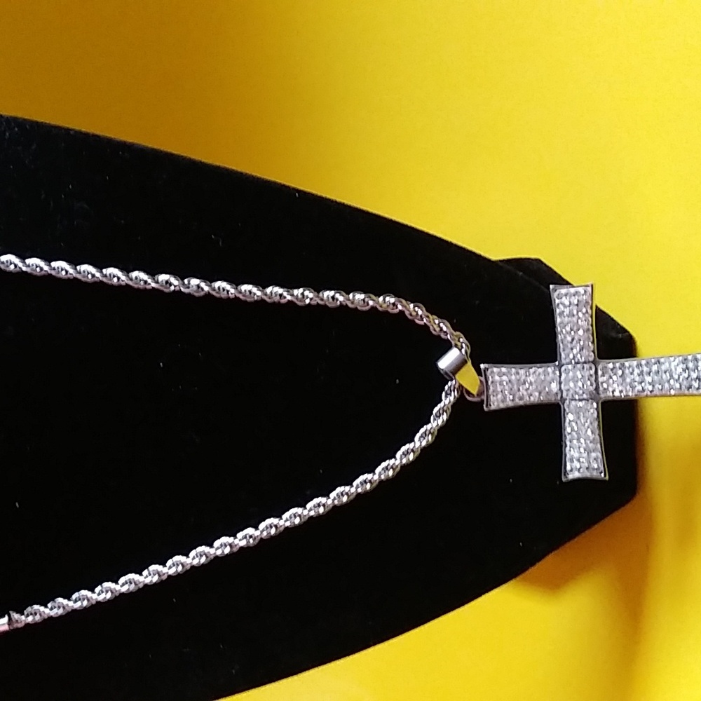 Austrian Crystal Crucifix